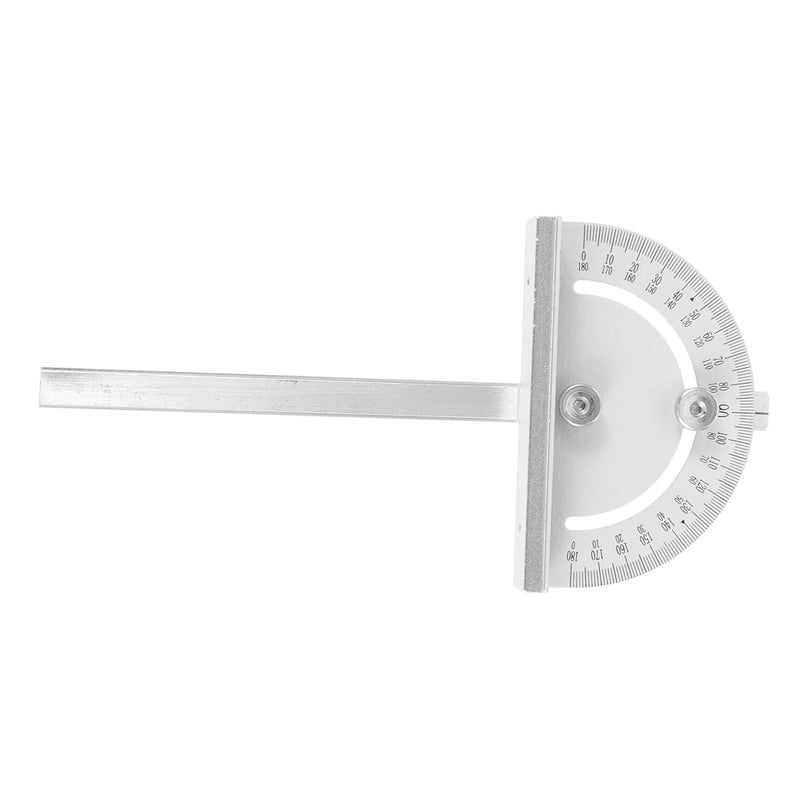 ORFOFE Table Saw Angle Ruler Steel Protractor Circular Saw Guides Angle Gauge DIY Woodworking Tool - Image 1