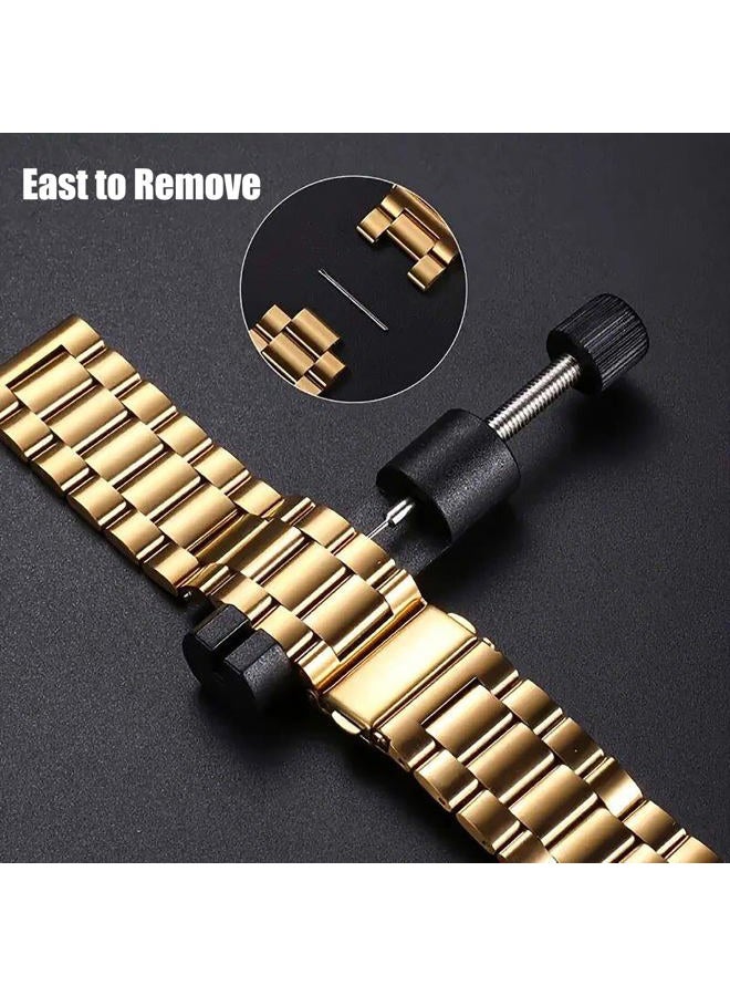 Olytop 2 Pack Watch Link Removal Kit, Watch Band Tool Repair Kit, Resizing Tool for Watch Bracelet Adjustment & Replacement, Pin Remover for Sizing Strap with Extra Replacement - Image 2