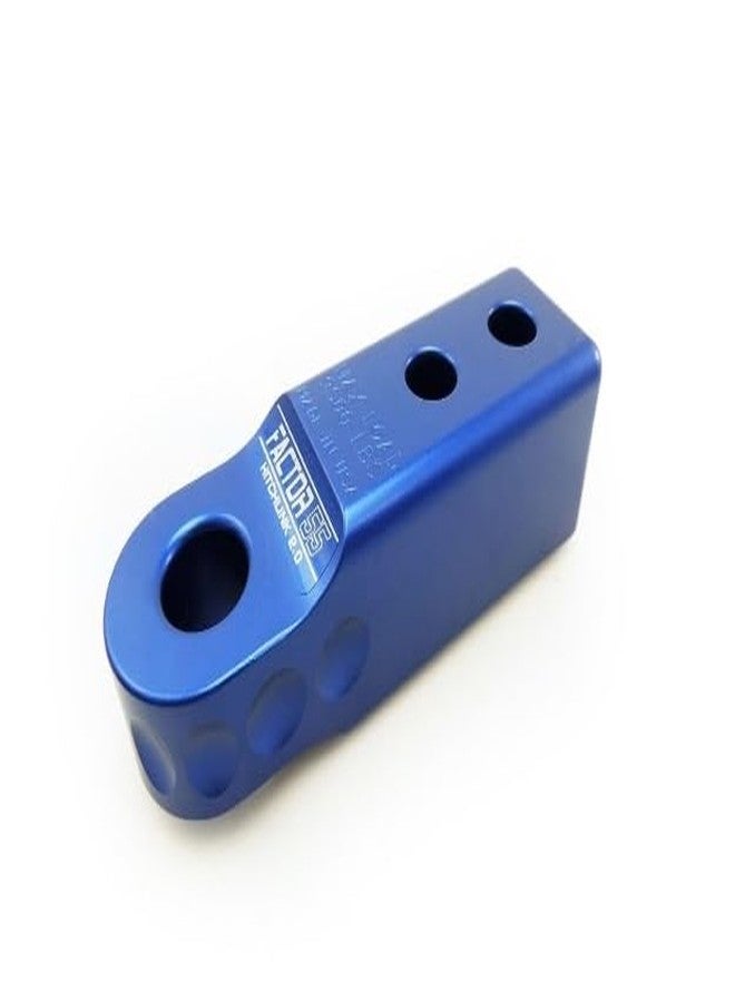 Factor 55 00020-02 Hitchlink 2.0 Rated at 9500 lb Ultimate Failure at 51,000 lb Convert Your Vehicle Hitch Receiver into a Recovery Point. Ideal for 4x4 Off Road Adventures - Blue - Image 2
