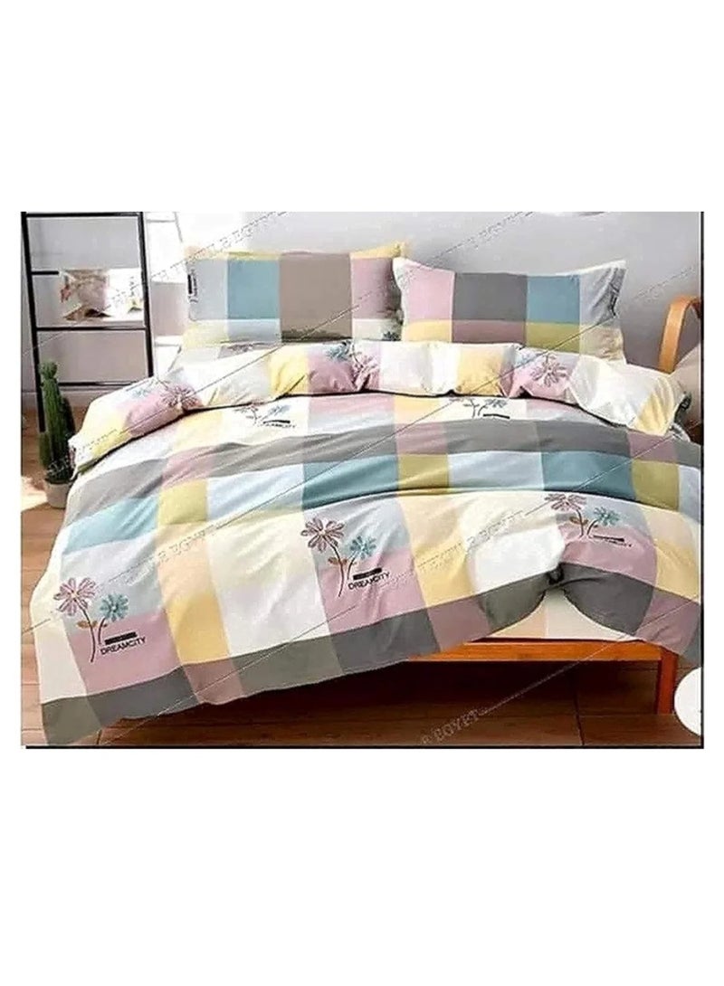 طقم ملايه سرير كبير خامه قطنيه العامريه 4قطع مقاس 260 *240لسرير فلات - Image 2
