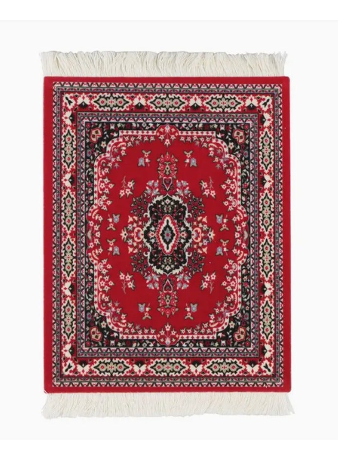 Mini Decorative Mat – Multi-Purpose Use – Oriental Rug Design – 27×18 cm