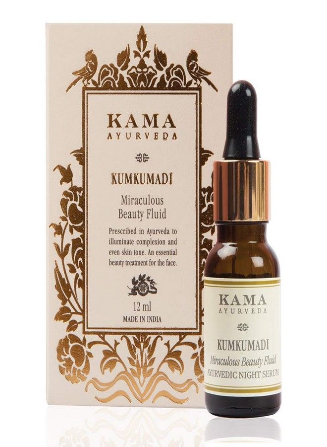 Kama Ayurveda Kama Ayurveda Kumkumadi Miraculous Beauty Ayurvedic Night Serum, 12ml  - Image 1