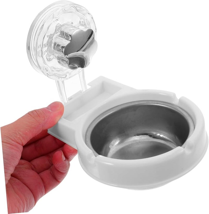 حاوية سجائر من الفولاذ المقاوم للصدأ مثبتة على الحائط مقاومة للرياح مضادة للصدأ مدمجة توفير للمساحة - Image 4