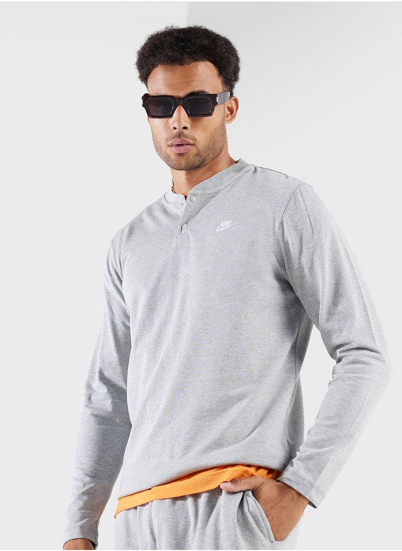 Nike Henley Club Hoodie  - Image 1
