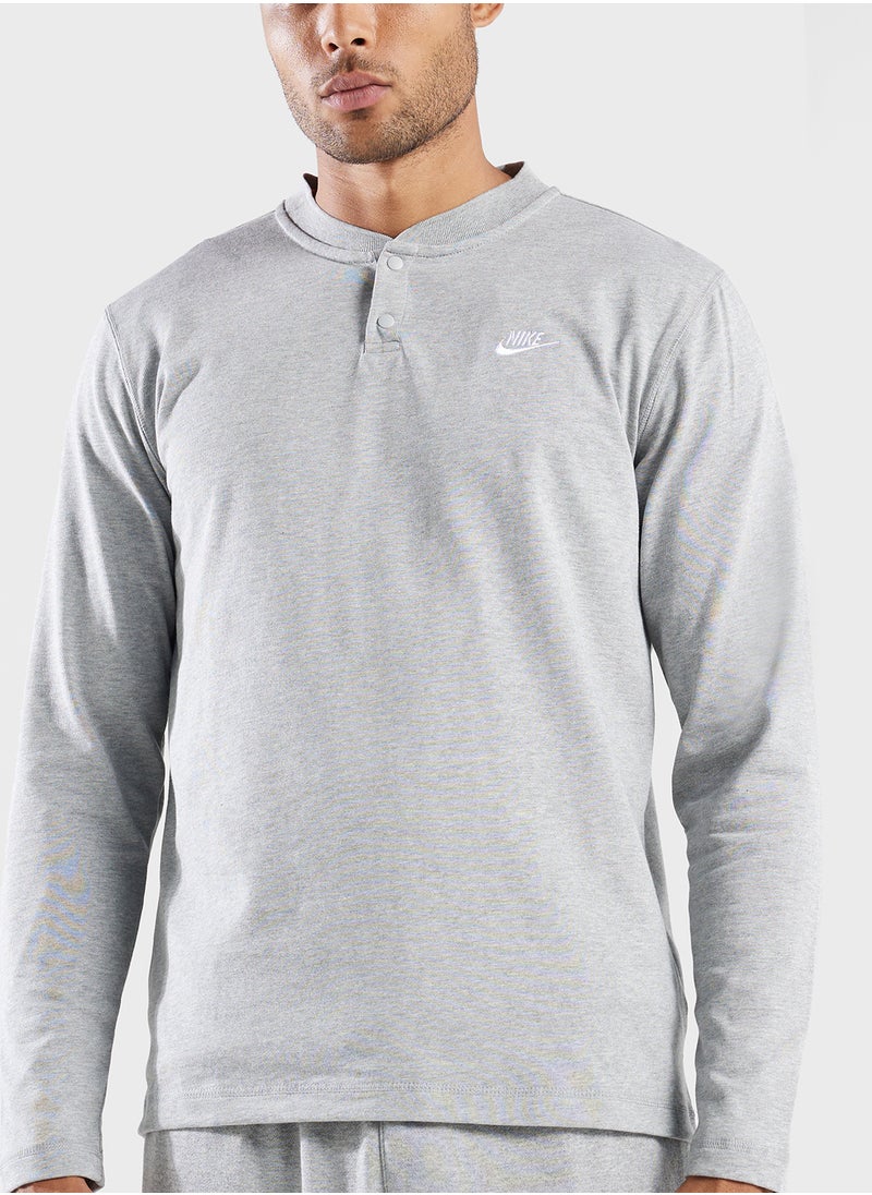 Nike Henley Club Hoodie  - Image 3