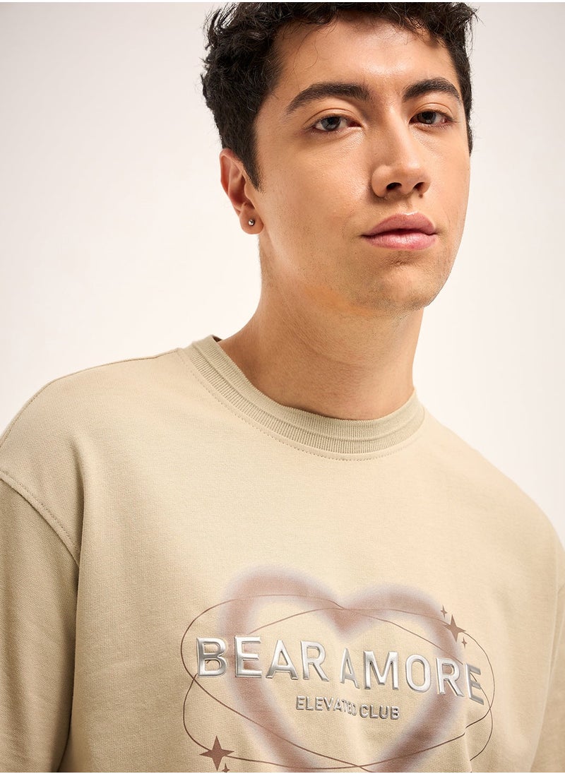 THE BEAR HOUSE Men’s Cotton T-Shirt – Soft, Breathable & Comfortable, Perfect for Casual Wear, Ideal for Everyday & Summer Wear  - Image 4