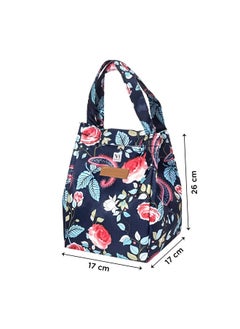 NFI essentials NFI essentials Printed Lunch Bag Thermal Portable Tiffin Bag for Food Travel & Picnic, Lunch Bag for Office  - Image 4