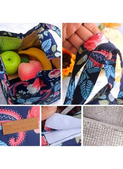NFI essentials NFI essentials Printed Lunch Bag Thermal Portable Tiffin Bag for Food Travel & Picnic, Lunch Bag for Office  - Image 3