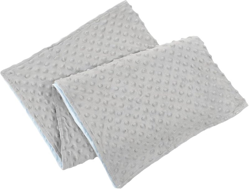 Gray Blue Cotton Swaddle Blanket For Newborns Breathable Comfortable Receiving Blanket - Image 1