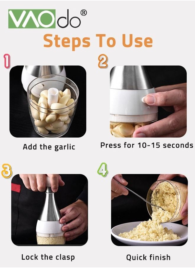 Food Chopper Hand Chopper Dicer Easy to Clean Manual Slap Vegetable Chopper Onion Cutter Garlic Chopper Mincer for Onion Nut Tomato Pepper Celery