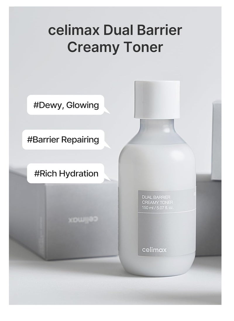 celimax celimax Dual Barrier Creamy Toner |150ml  - Image 2