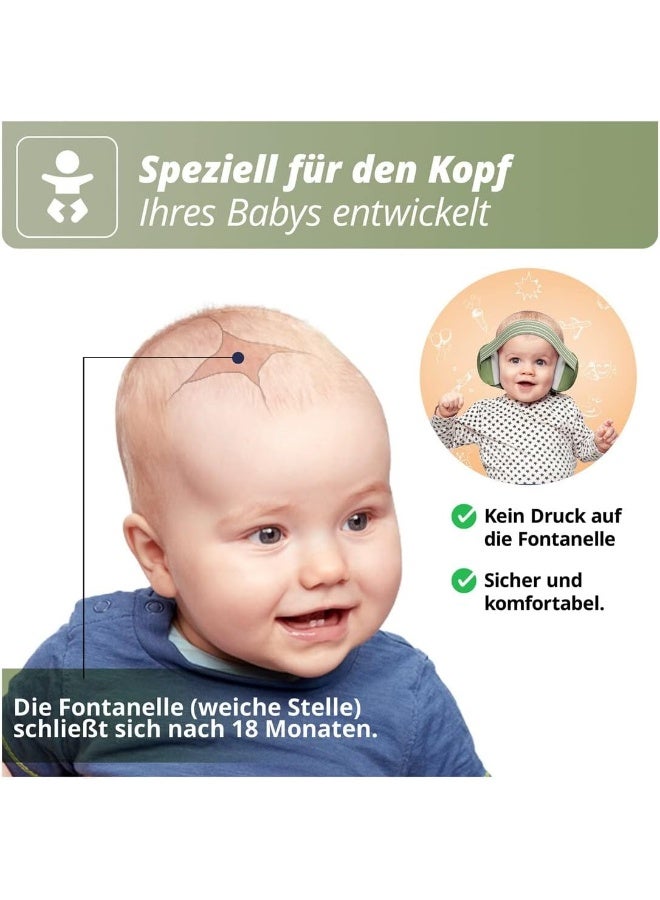 ALPINE HEARING PROTECTION Alpine Muffy Baby Ear Protection for Babies and Toddlers up to 36 Months - CE & ANSI Certified - Noise Reduction Earmuffs - Comfortable Baby Headphones Against Hearing Damage & Improves Sleep - Green - Image 3