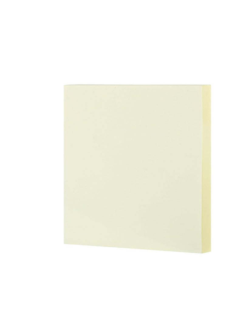 Deli 24 Sticky Notes, 3”x3”,  (76mmx76mm)24 Pads, Pastel Yellow Colors Sticky Notes, Sticky Note, Self-Stick Note Pads, Sticky Pads Sticky Notes Aesthetic, Colorful Sticky Notes, Sticky Notes Bulk Sticky Notes - Image 4