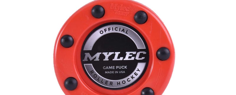 Mylec باك رولر باك ميلة 3 عبوات من باك هوكي رولر، أحمر/برتقالي/أسود - Image 2