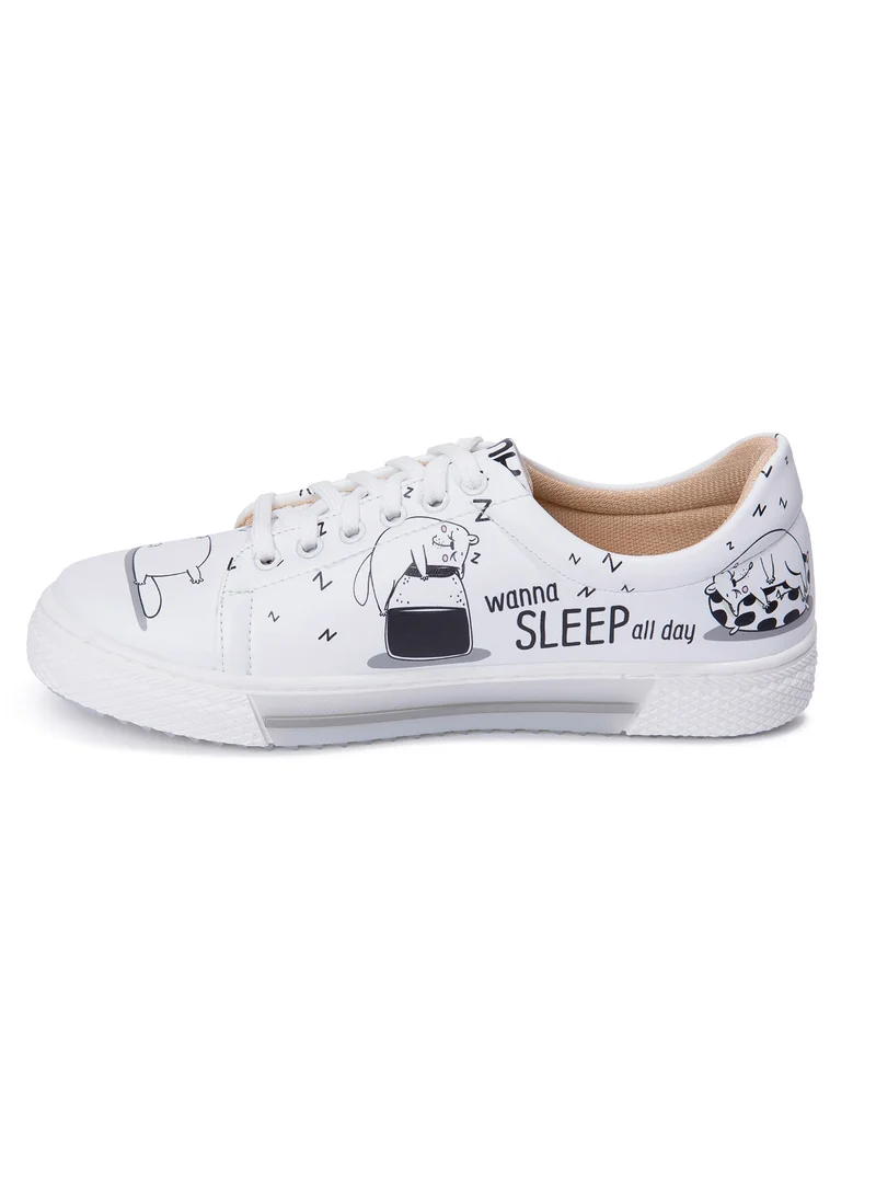 Mumka Sleepy Cat Sleepy Cat Sneakers for Women | Best Price UAE
