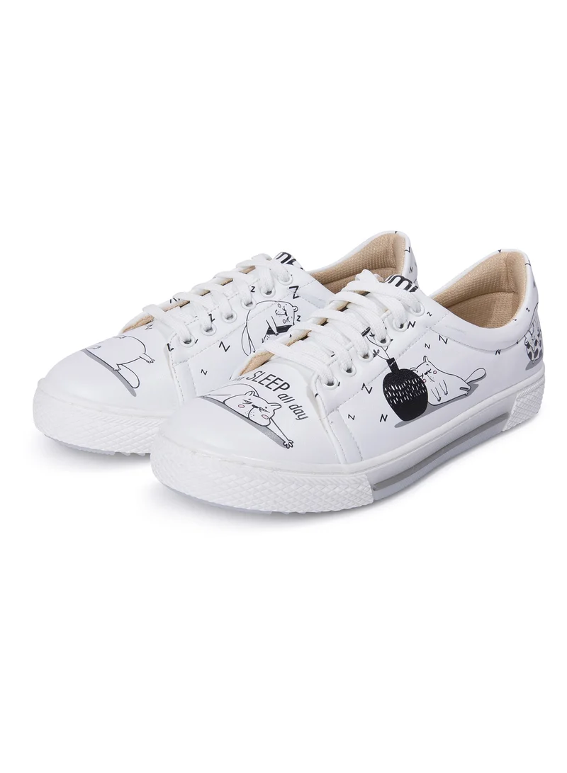 Mumka Sleepy Cat Sleepy Cat Sneakers for Women | Best Price UAE
