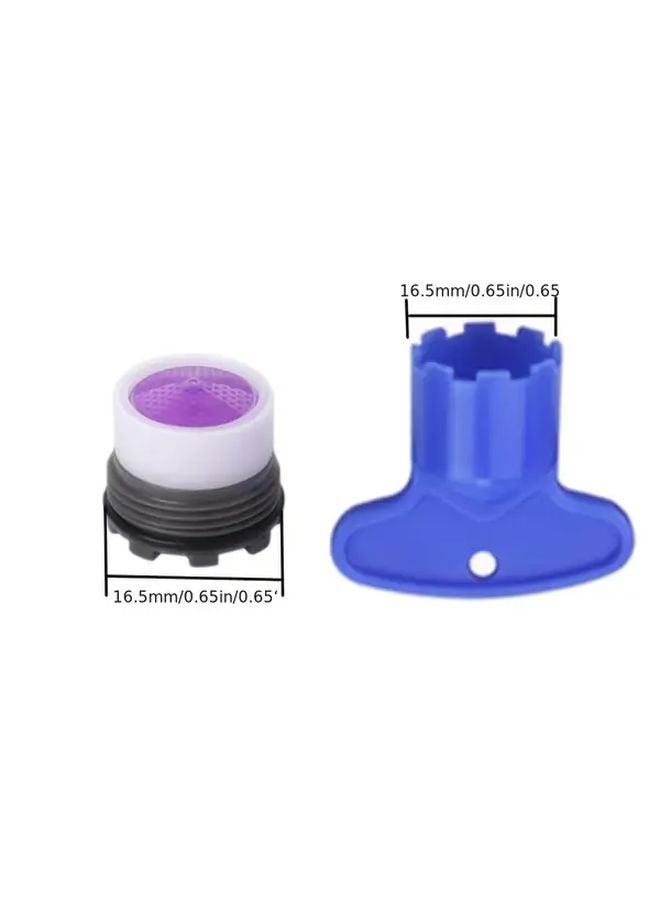 6 حزمة من مهويات صنابير M16 مقاس 5 مم مع أداة مفتاح الإزالة - Image 3