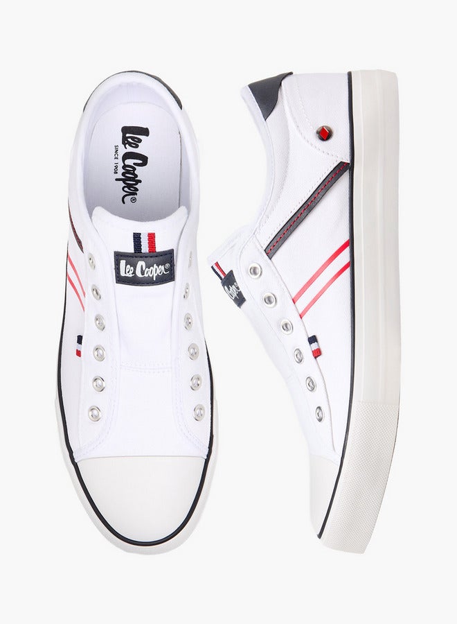 Lee Cooper Men's Striped Canvas Shoes - Image 1