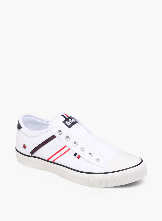 Lee Cooper Men's Striped Canvas Shoes - Image 2