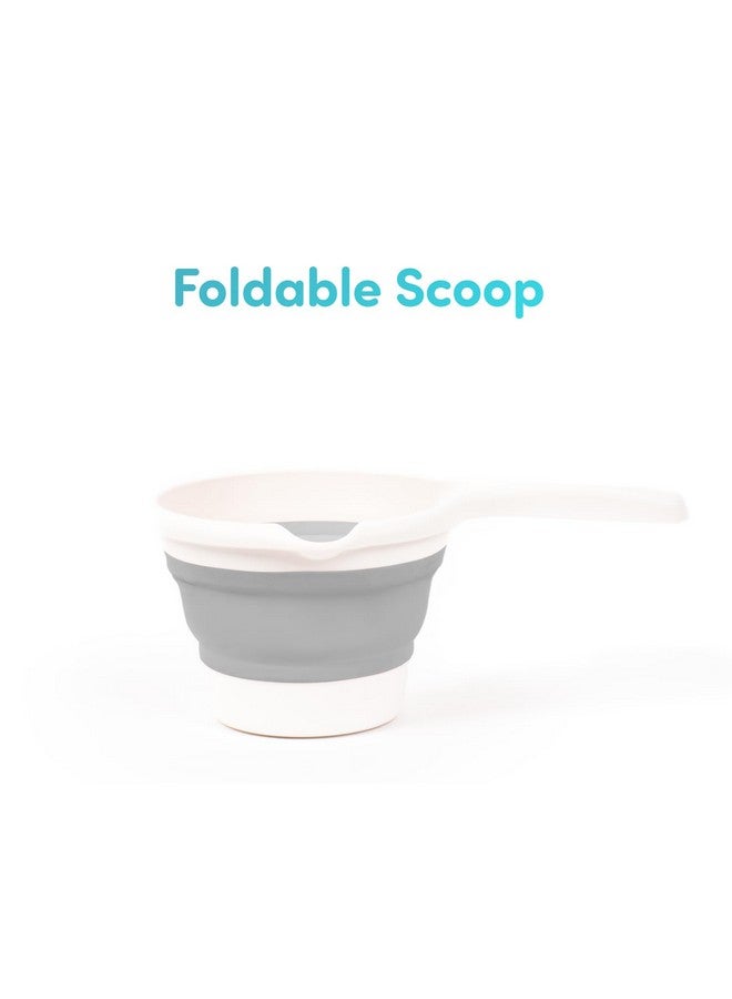 Sevi Bebe Collapsible Baby Rinse Cup - Lightweight Water Container, Foldable Scoop, Space-Saving Bathing Solution for Babies and Toddlers - Image 1
