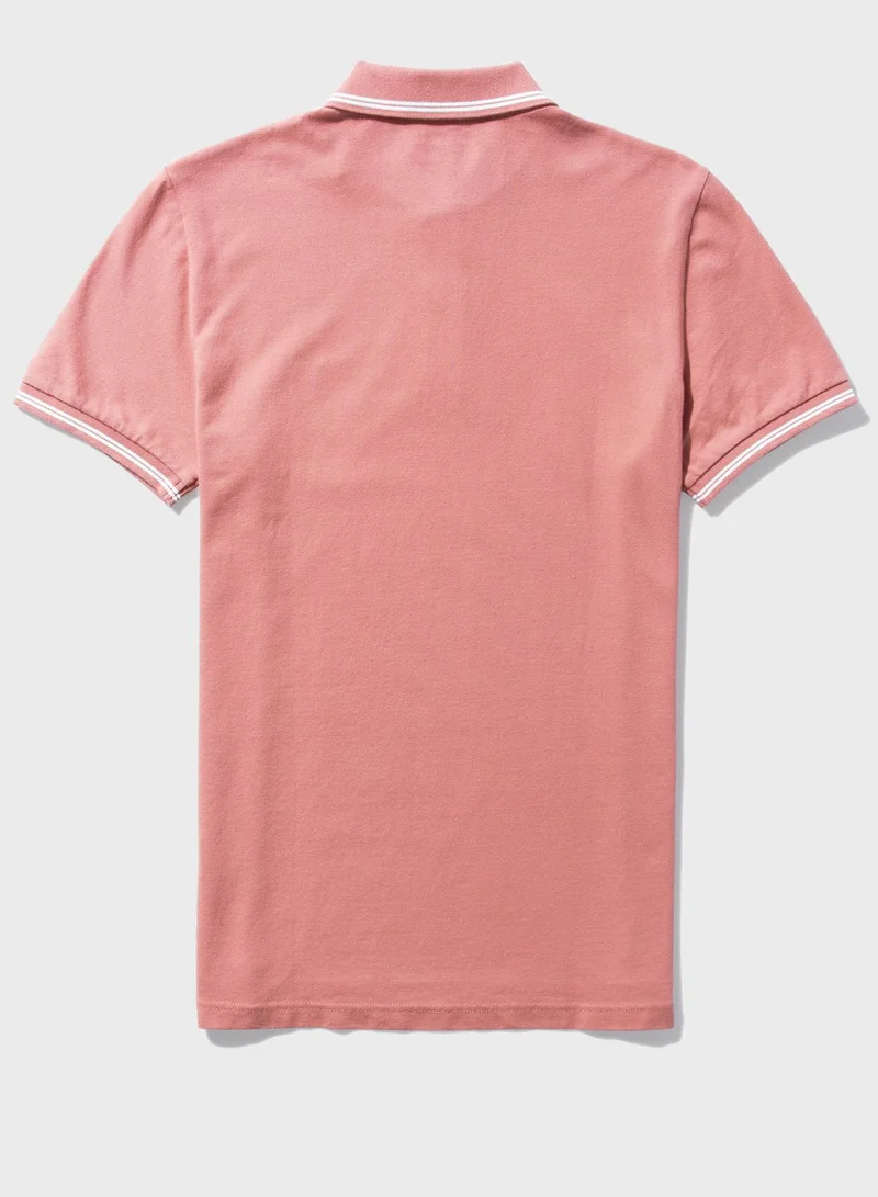 American Eagle Logo Pique Polo