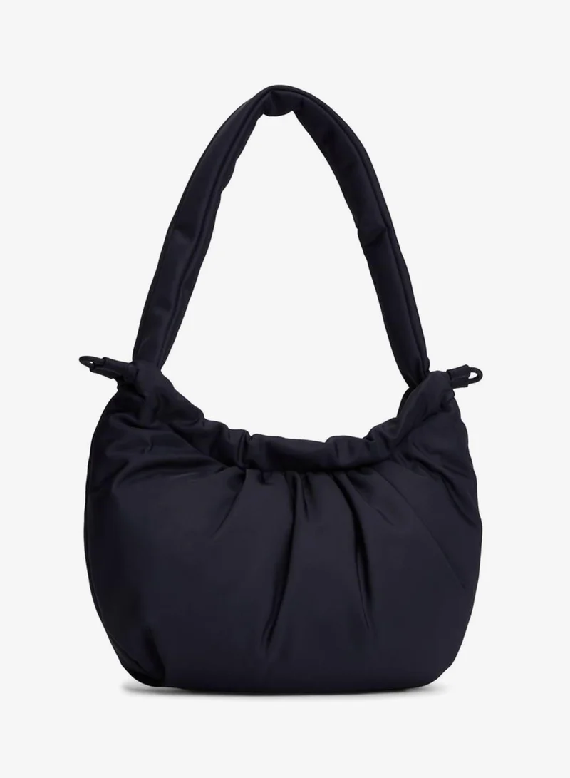 Tommy Jeans Black Multi Charm Drawstring Shoulder Bag for Women | Best Price UAE