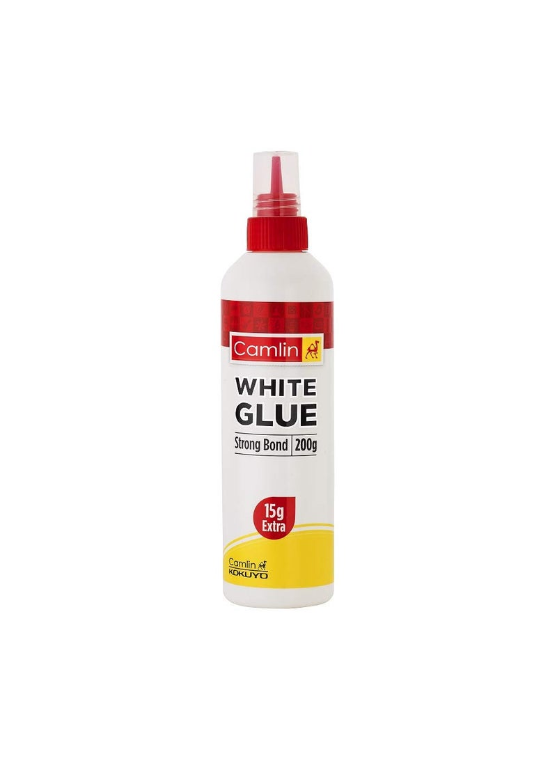 camel Camel Camlin Kokuyo Student Water Color Tube - 5Ml Each, 12 Shades & Camlin Strong Bond Glue (White) 200G with 15G Extra  - Image 5