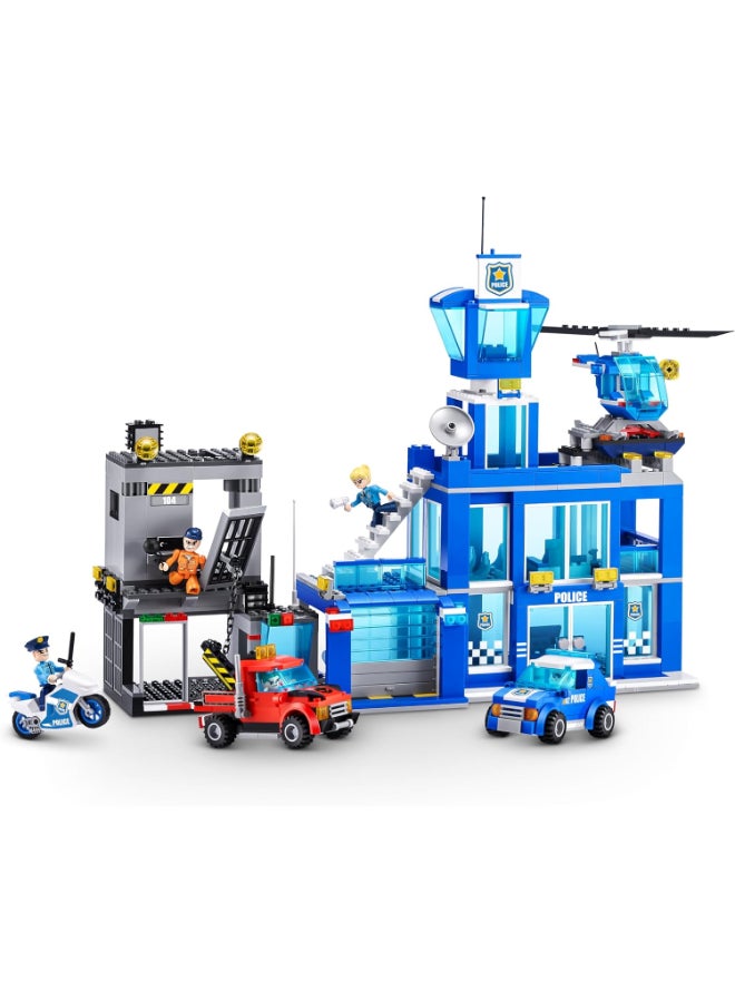 Zuru Max Max Adventure Police Headquarters Playset (889 pieces) - Image 2