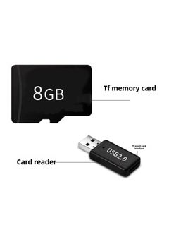 HD Digital Camera Ccd Student Party Retro Home Old-fashioned Camera Campus Card Machine Video Camera-Color:8g Memory Card + Card Reader