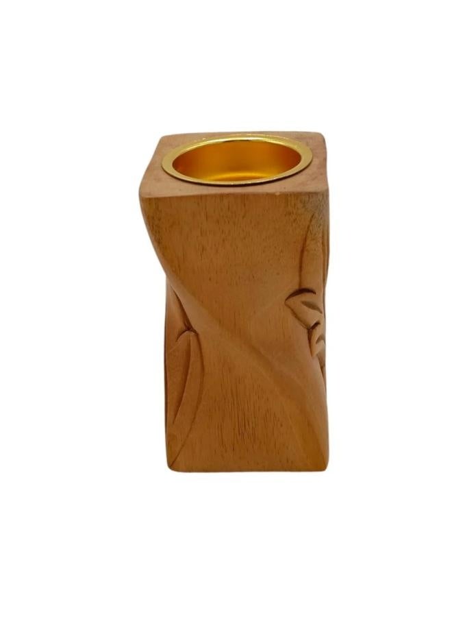 Magno Incense Burner (Hand-carved from natural Magno wood) - Image 1
