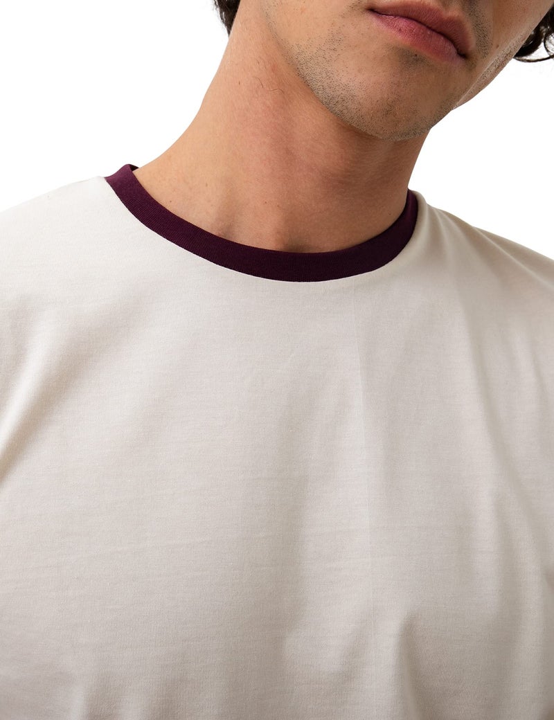 DAMENSCH Men's Regular Fit Tees (Dam-PRIN-TEES-CTW-M_White_M) - Image 5