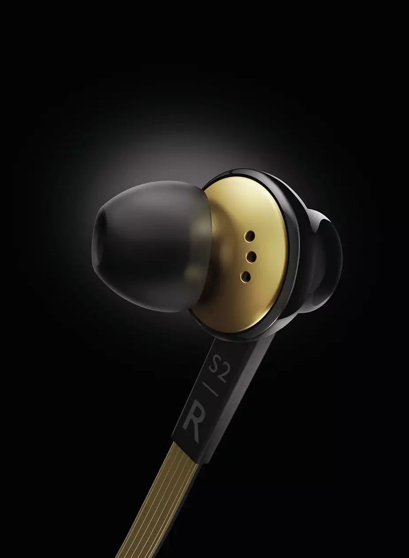 Philips Fidelio S2 Headsets High Resolution Fever Phone Call Wire Control In-Ear Earphone Black - Image 4