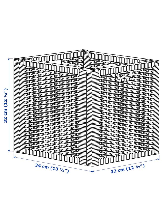 erorex Basket, White, 32X34X32 Cm - Image 3