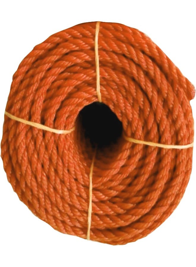 Royal Apex Multipurpose 4Mm Virgin Plastic Nylon Rope 100 Yards (1, Orange)