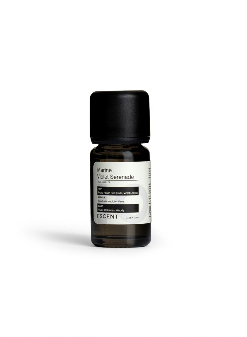ISCENT | Marine Violet Serenade – Fragrance Oil Refill for Ensō Mini Diffuser 10ml | Red Fruits, Violet & Oakmoss for Home & Car | Aquatic Florals with Sweet Fruits & Soft Woods - Image 1