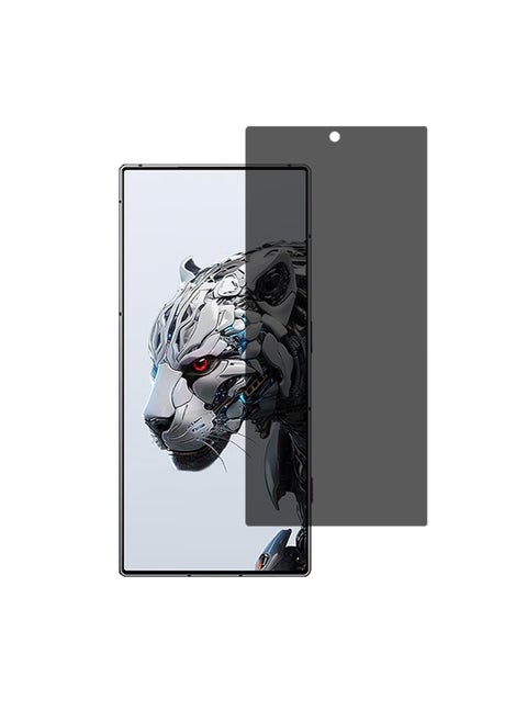 1 Pcs Nubia Red Magic 8S Pro/8S Pro+ Privacy Screen Protector Tempered Glass 3D Touch Case Friendly Bubble Free 9H Hardness Anti-scratch Anti-spy Tempered Glass Film