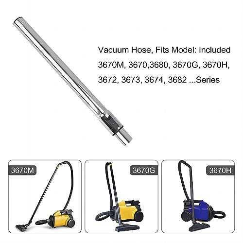Ymimi Replacement hose Compatible with Eureka 3670M Canister Vacuum Cleaner, Fits Models 3670M,3670,3680,3670G,3670H,3672,3673,3674,3682 - Image 2