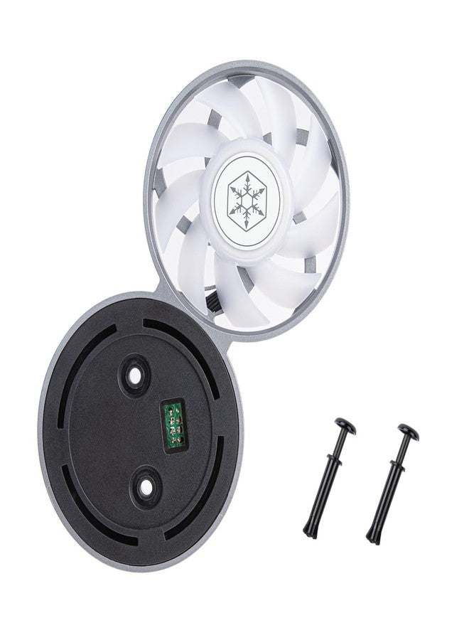 SilverStone Technology IMF70 ARGB 70mm Upgrade Fan Kit for IceMyst Series All-in-One Liquid Cooler - Image 5
