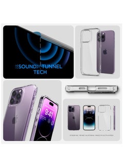 Spigen for Apple iPhone 14 Pro (2022) Ultra Hybrid Case Designed - Crystal Clear  - Image 3
