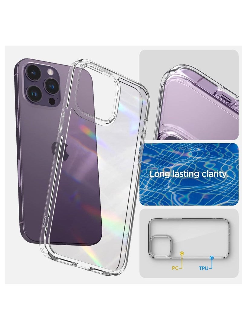 Spigen for Apple iPhone 14 Pro (2022) Ultra Hybrid Case Designed - Crystal Clear - Image 2