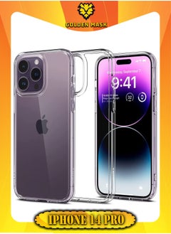 Spigen for Apple iPhone 14 Pro (2022) Ultra Hybrid Case Designed - Crystal Clear  - Image 1