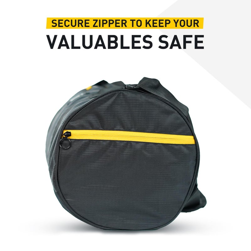 MUSCLEBLAZE Gym Duffle Bag (Black, 30L) | for Women and Men | Sports Bag - Image 5