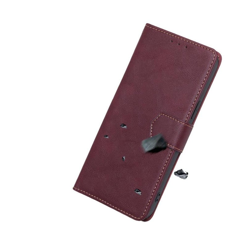 غطاء واقي | حامل بطاقات | أحمر TPU | حماية من السقوط | مقاوم للصدمات لـ Samsung Galaxy A10S - Image 5