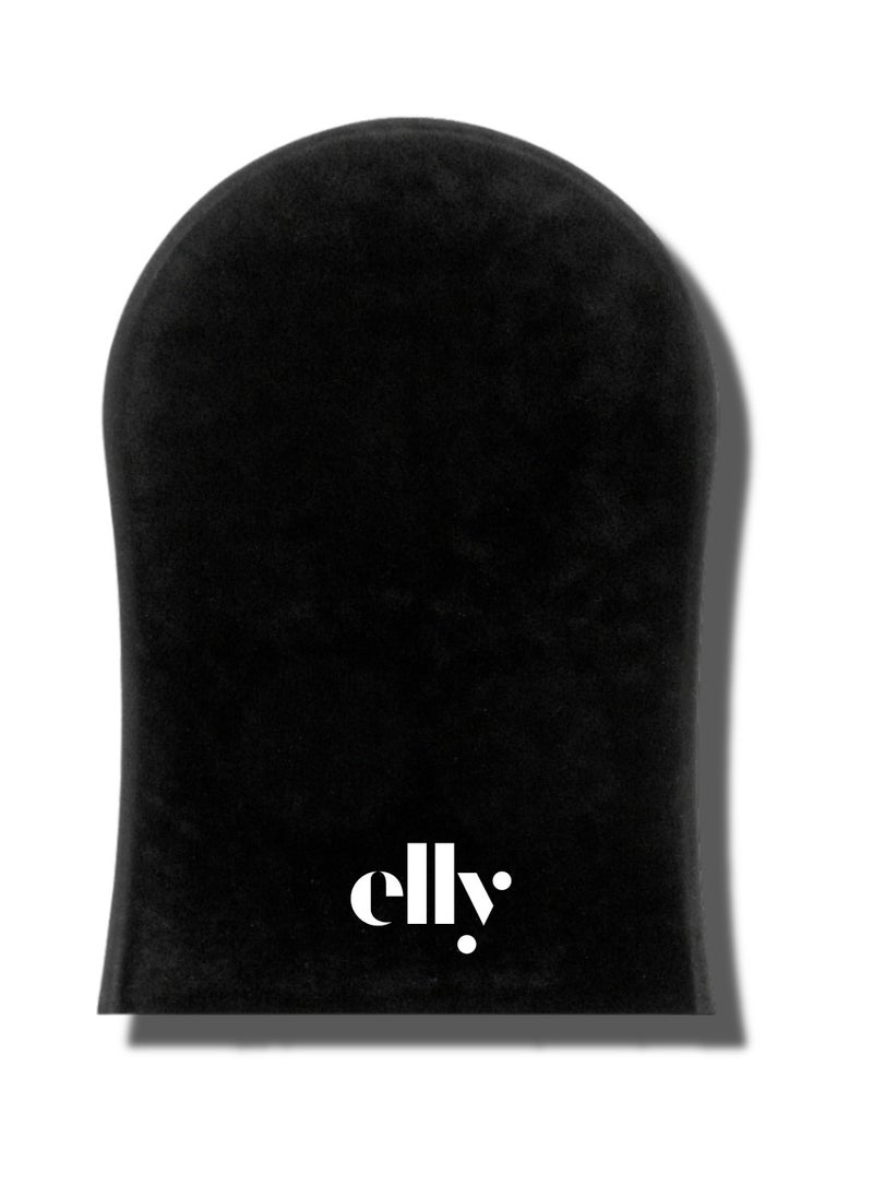 Elly ELLY - Velvet Luxe Self Tanning Applicator Mitt Glove, Soft Touch, Waterproof, Streak-Free Application  - Image 1