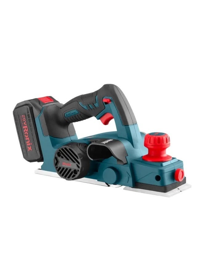 RONIX 20V Cordless Planer 15,000RPM German Engineering - 82mm Width, 4Ah Battery, Safety Key, Lightweight 3.27kg for Efficient Wood Planing #8603 - Image 2