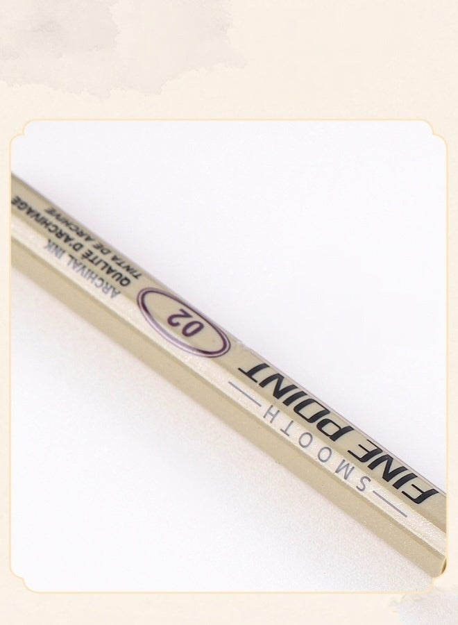 مجموعة من 12 قطعة من أقلام الرسم Micron ذات الرأس الرفيع باللون الأسود للاستخدام الفني والتقني الدقيق - view 4