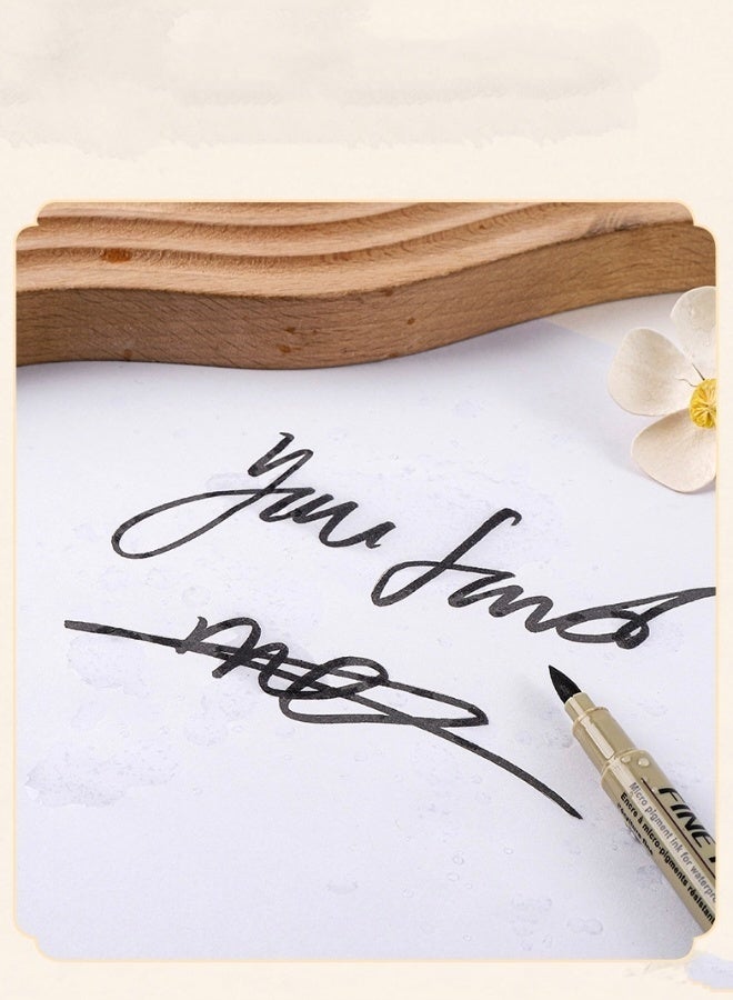 مجموعة من 12 قطعة من أقلام الرسم Micron ذات الرأس الرفيع باللون الأسود للاستخدام الفني والتقني الدقيق - view 5