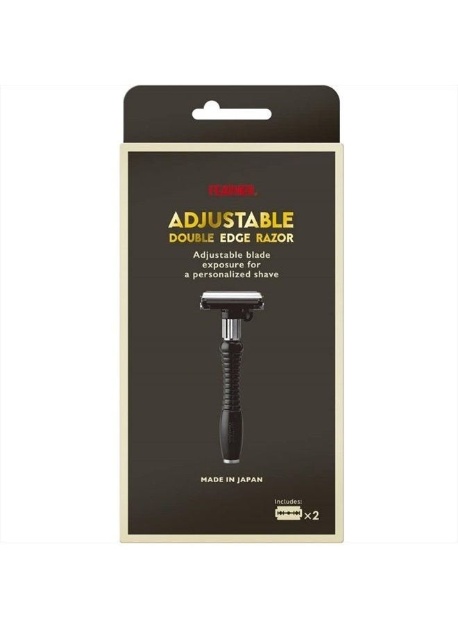 Feather - Adjustable Double Edge Safety Razor - Image 1