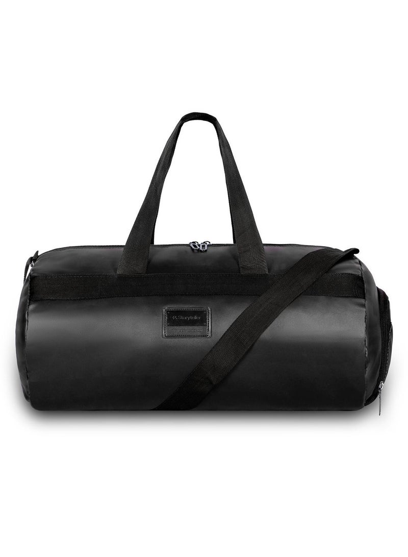 Storyteller DERBY  Gym Bag With Shoes Compartment Light Weight Sports Bag Travel Duffle Bag For Unisex Balck - Image 1