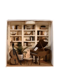 Beauenty Exquisite mini 3D three-dimensional assembling toys, paper appearance design, scene creative small gift ornaments  - Image 1